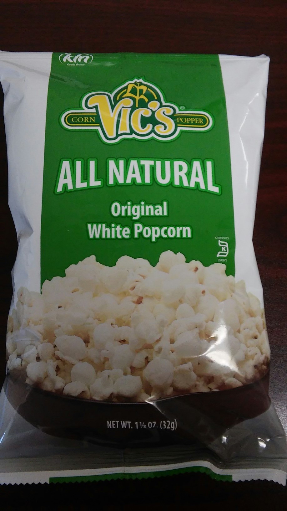 Barrel O' Fun Snack Foods Co. Issues Allergy Alert On Undeclared Milk In Vic's Original Popcorn (1-1/8oz)